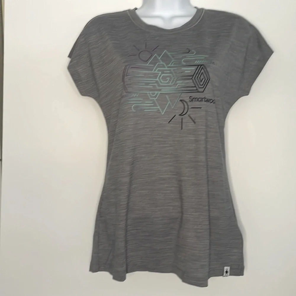 Smartwool Merino Sport 150 Mountain Reflection T-Shirt - Picture 1 of 8